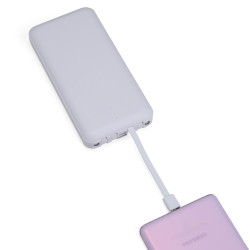 Power Bank 10.000mAh com Lanterna e Multi saídas
