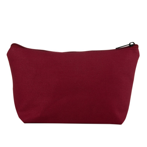 Necessaire de lona colorida com zíper, forro de poliéster Necessaire de lona colorida com zíper, forro de poliéster