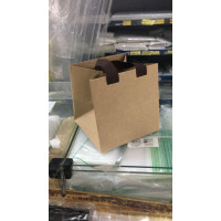 Sacola Kraft com alça de fita